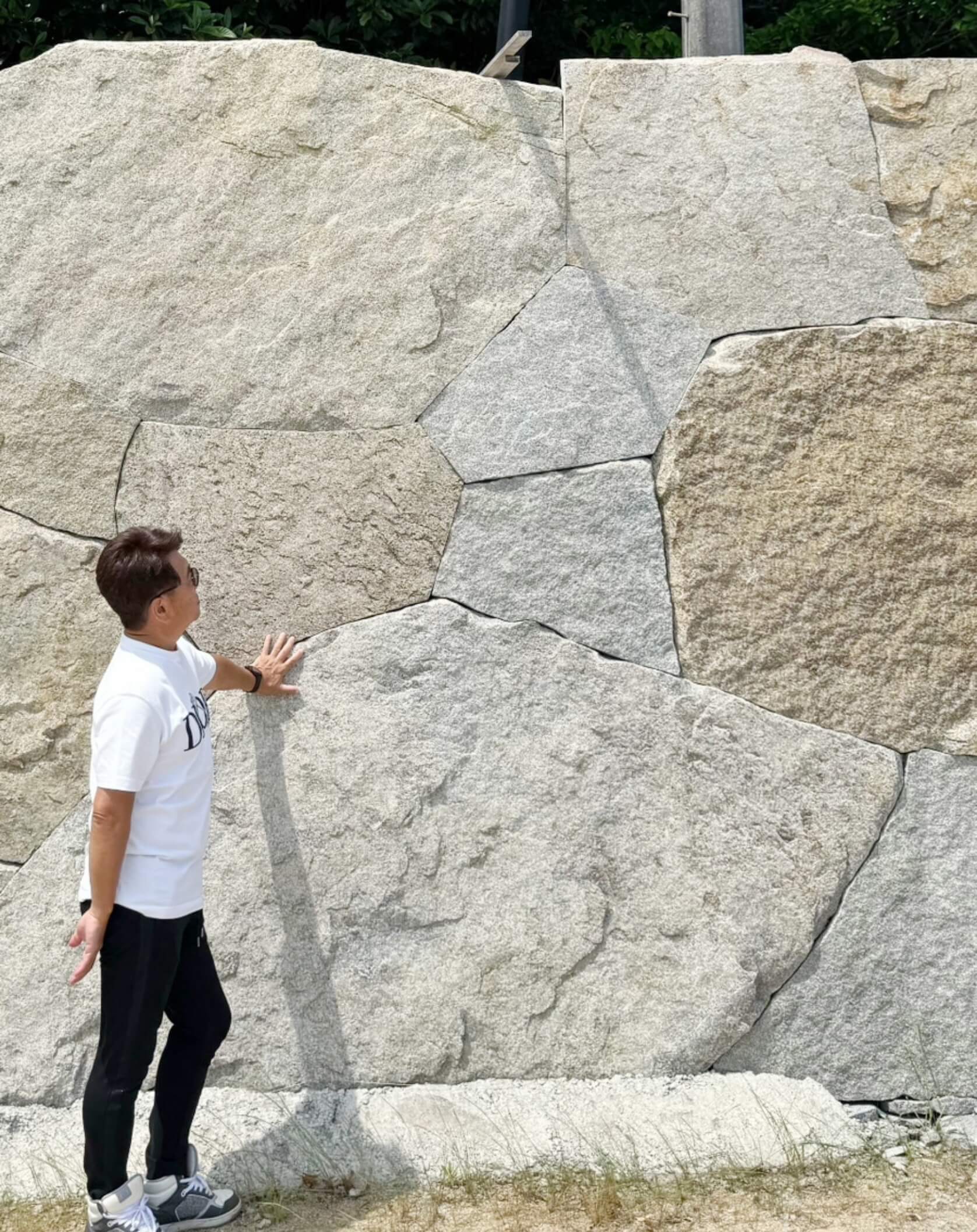 石切り場の視察